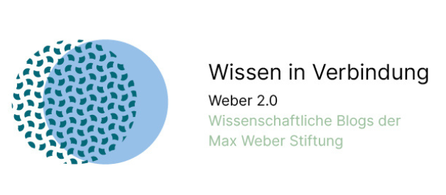 Logo "Wissen in Verbindung", URL führt zu mws.hypotheses.org